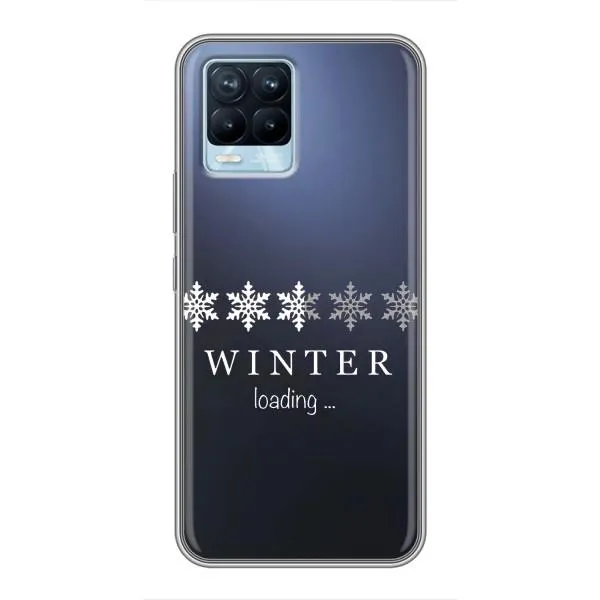 Чехол с принтом «Winter loading» для Realme 8 Чехол с принтом «Winter loading» для Realme 8