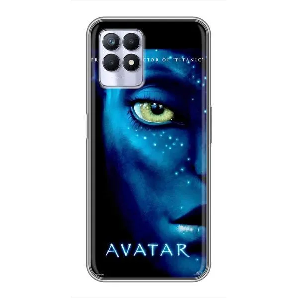 Чехол с принтом «глаз Аватара» для Realme 8i