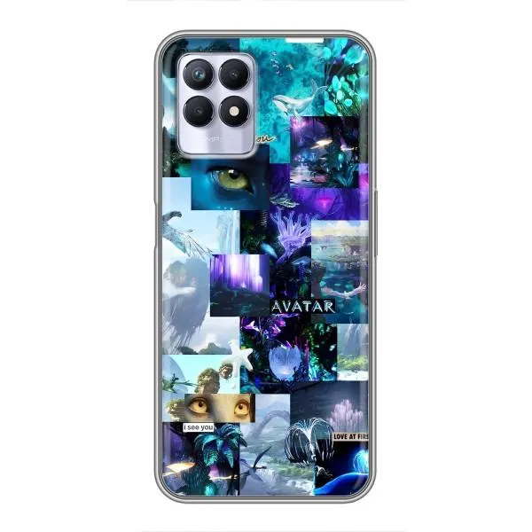 Чехол с принтом «коллаж Аватар» для Realme 8i