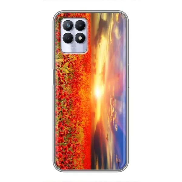 Чехол с принтом «Поле тюльпанов» для Realme 8i Чехол с принтом «Поле тюльпанов» для Realme 8i