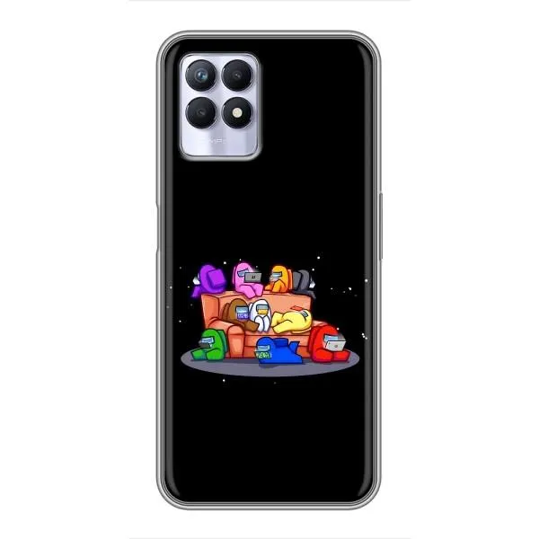 Чехол с принтом «Амонг-ас» для Realme 8i Чехол с принтом «Амонг-ас» для Realme 8i