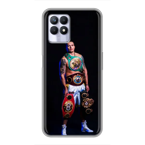 Чехол с принтом «Усик с поясами» для Realme 8i