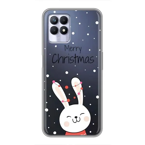 Чехол с принтом «Рождественский заяц» для Realme 8i