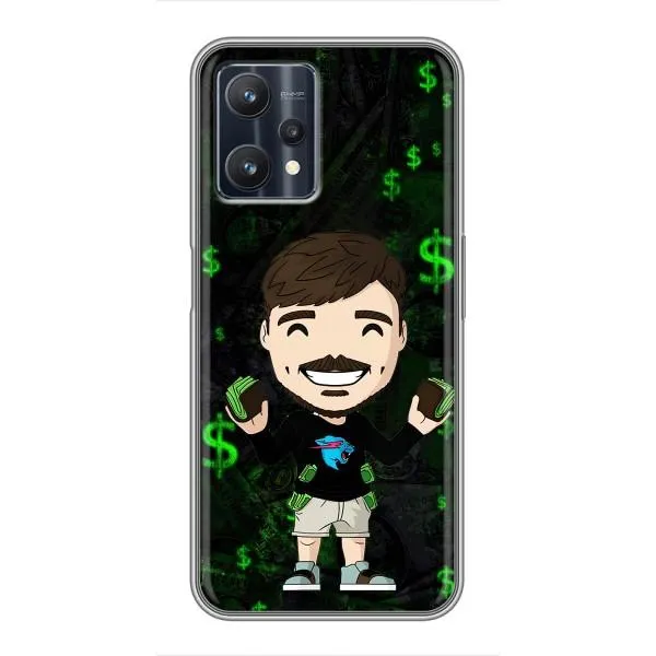 Чехол с принтом «Блогер Beast» для Realme 9 Pro Plus Чехол с принтом «Блогер Beast» для Realme 9 Pro Plus