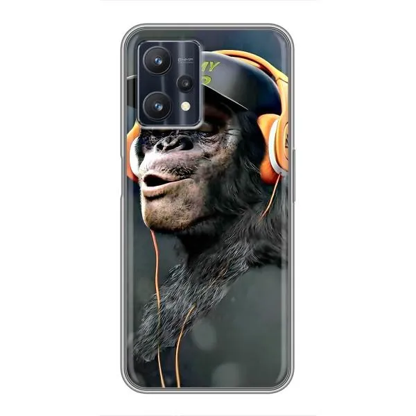 Чехол с принтом «В наушниках» для Realme 9 Pro Plus