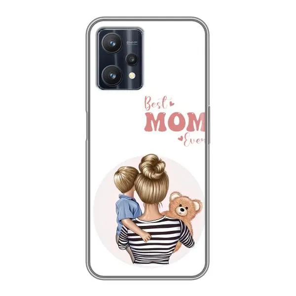 Чехол с принтом «Мама и сын» для Realme 9 Pro Plus
