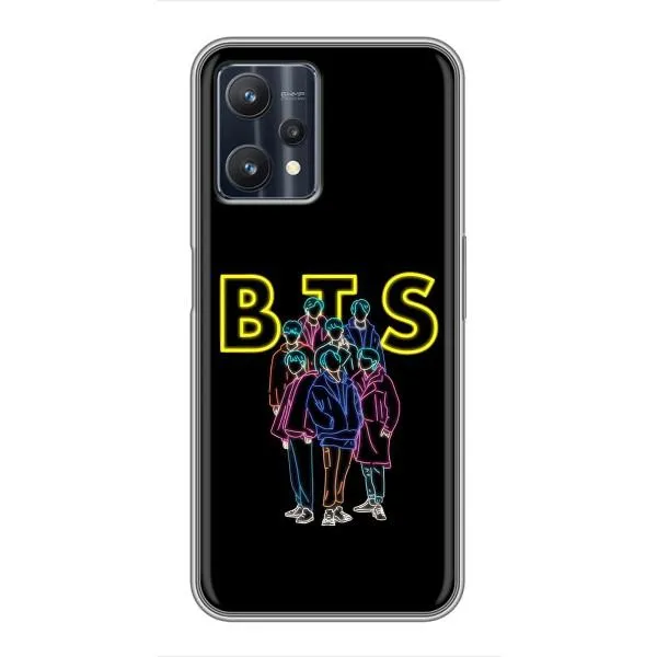 Чехол с принтом «BTS стайл» для Realme 9 Pro Чехол с принтом «BTS стайл» для Realme 9 Pro