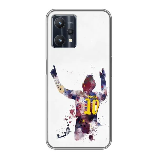Чехол с принтом «Messi Barca» для Realme 9 Pro