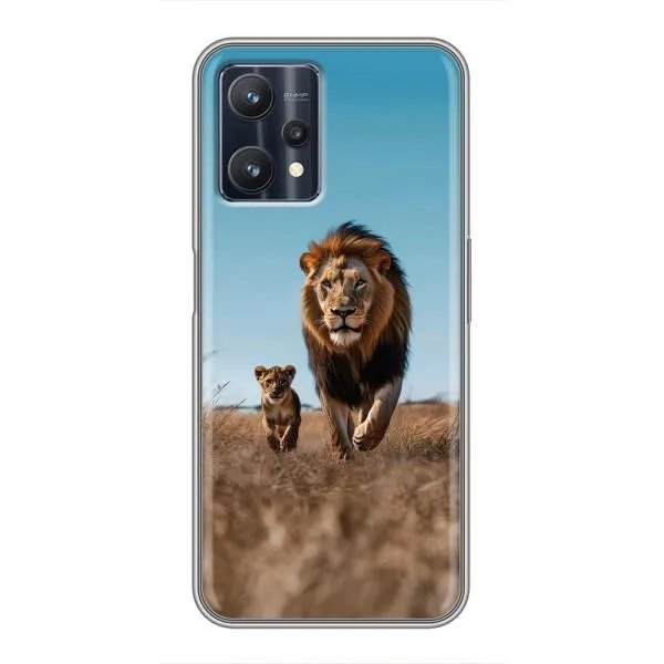 Чехол с принтом «Мусафа и Симба» для Realme 9 Pro