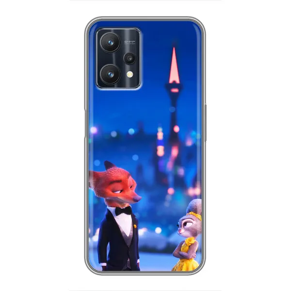 Чехол с принтом «Романтический вечер Зверополис» для Realme 9 Pro