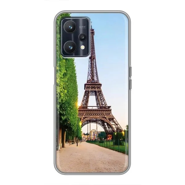 Чехол с принтом «Дорога в Париж» для Realme 9