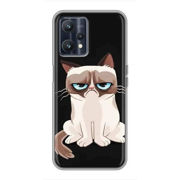 Чехол с принтом «Грустный кот» для Realme 9
