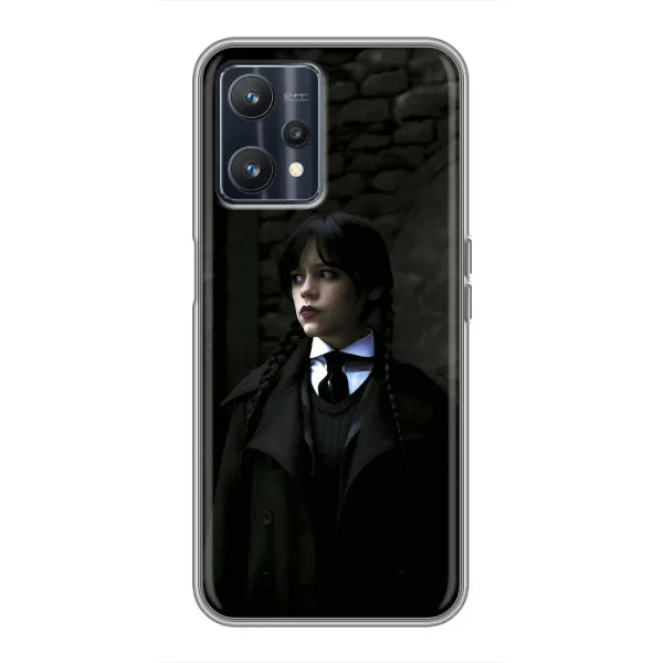Чехол с принтом «Темный стиль Уэнздей» для Realme 9 Чехол с принтом «Темный стиль Уэнздей» для Realme 9