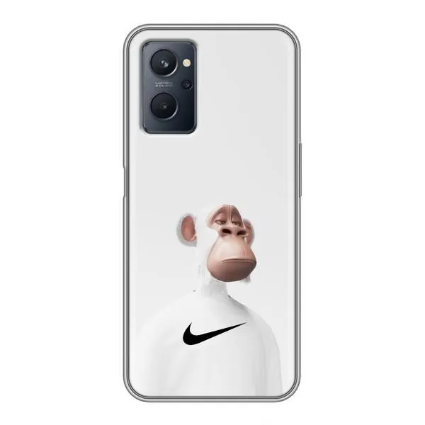 Чехол с принтом «обезьяна NFT Nike» для Realme 9i