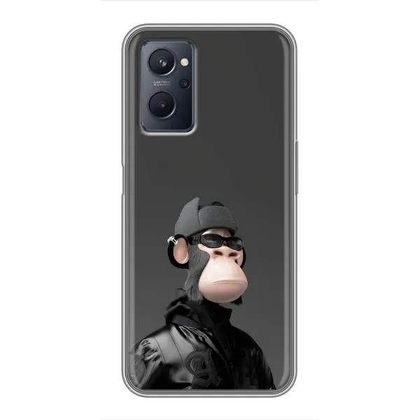 Чехол с принтом «стильная обезьяна NFT» для Realme 9i