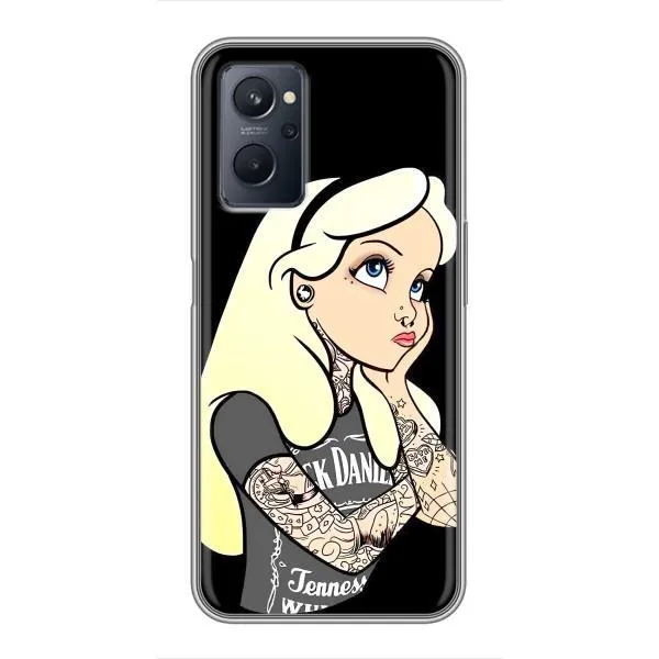 Чехол с принтом «Девочка в тату» для Realme 9i