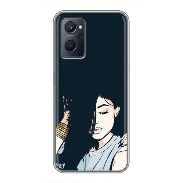 Чехол с принтом «Красивая девочка» для Realme 9i