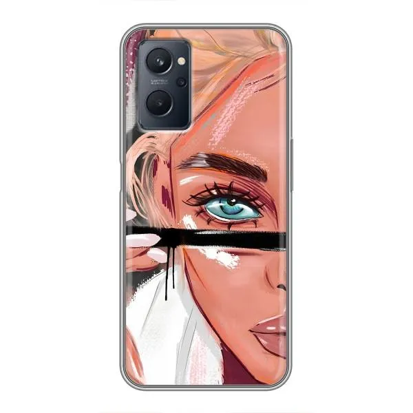 Чехол с принтом «Макияж» для Realme 9i