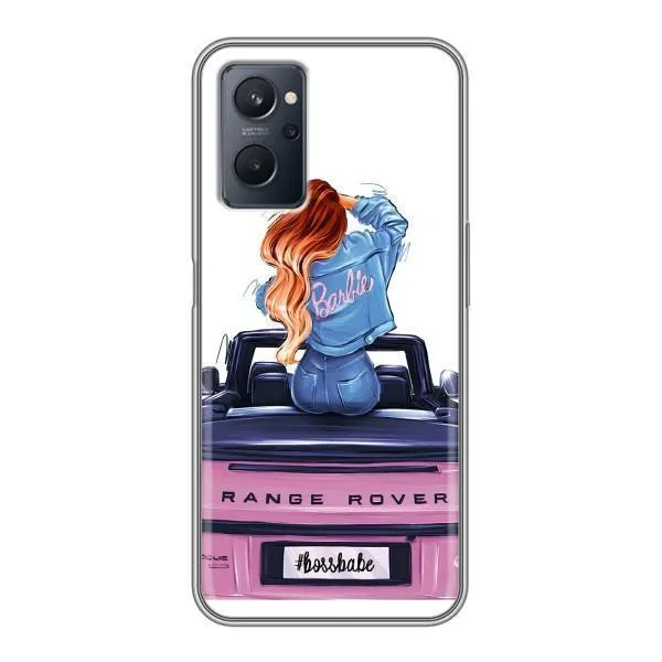 Чехол с принтом «На машине» для Realme 9i
