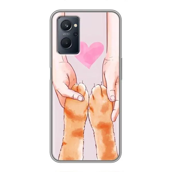 Чехол с принтом «Любовь к котикам» для Realme 9i Чехол с принтом «Любовь к котикам» для Realme 9i