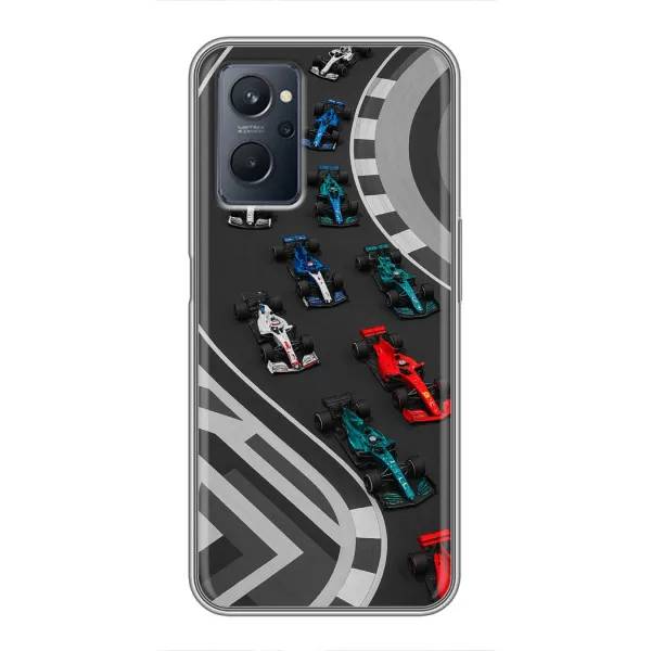 Чехол с принтом «Трасса Ф1» для Realme 9i