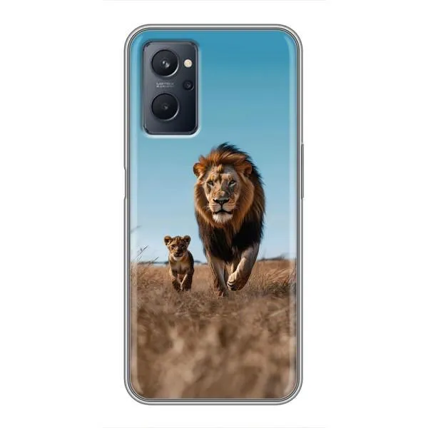 Чехол с принтом «Мусафа и Симба» для Realme 9i