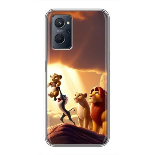 Чехол с принтом «Симба на презентации» для Realme 9i