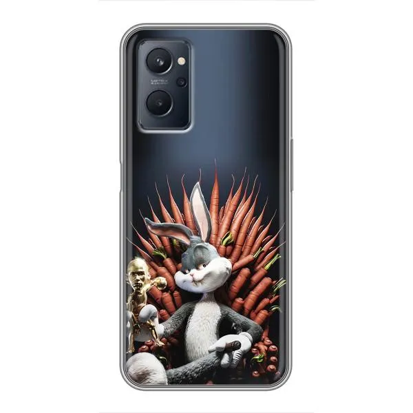 Чехол с принтом «Король Кролик» для Realme 9i Чехол с принтом «Король Кролик» для Realme 9i