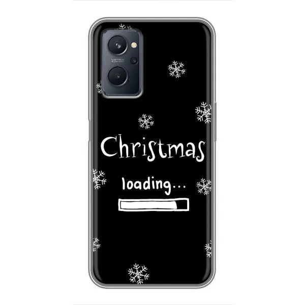 Чехол с принтом «Christmas loading» для Realme 9i Чехол с принтом «Christmas loading» для Realme 9i