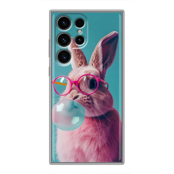 Чехол с принтом «Кролик в очках» для Realme C100 5G Чехол с принтом «Кролик в очках» для Realme C100 5G