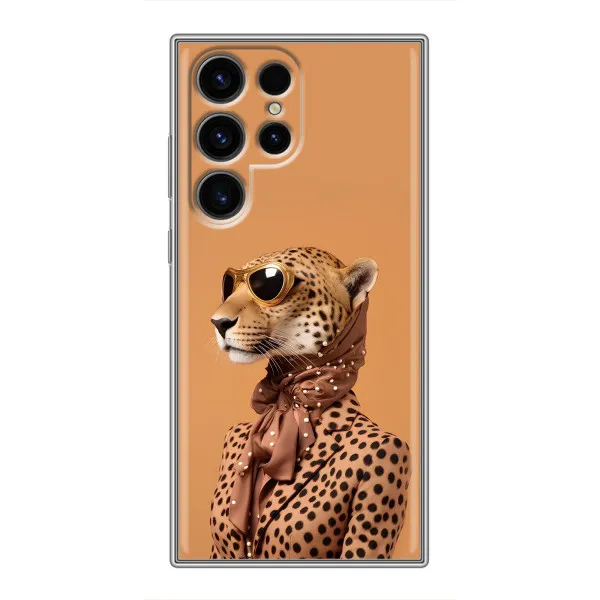 Чехол с принтом «Стильный леопард» для Realme C100 5G Чехол с принтом «Стильный леопард» для Realme C100 5G