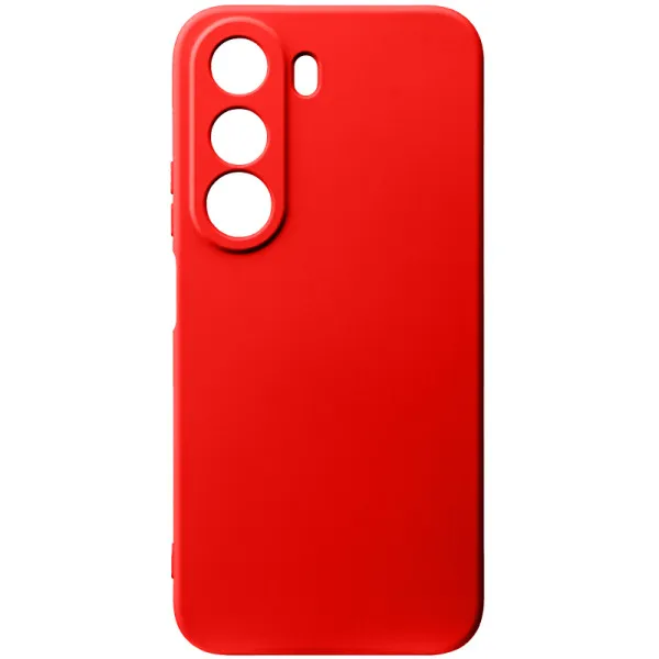 Чохол TPU GETMAN Liquid Silk Full Camera для Realme C100i — Червоний Чохол TPU GETMAN Liquid Silk Full Camera для Realme C100i — Червоний