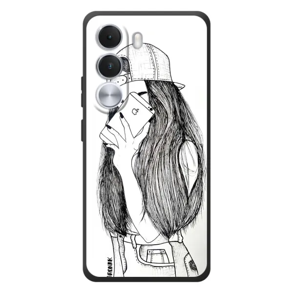 Чехол с принтом «Фото девочки» для Realme C100i
