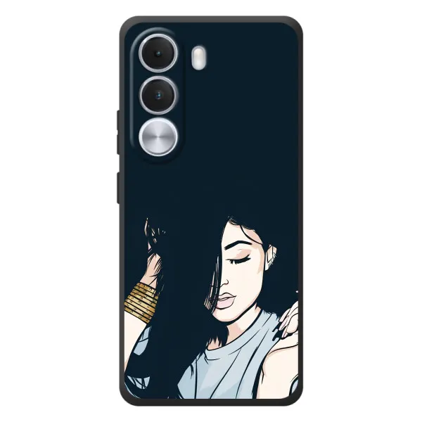Чехол с принтом «Красивая девочка» для Realme C100i