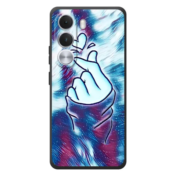 Чехол с принтом «Радужное сердце» для Realme C100i Чехол с принтом «Радужное сердце» для Realme C100i