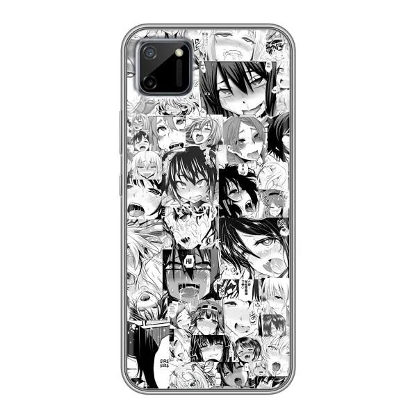 Чехол с принтом «Ahegao manga» для Realme C11 Чехол с принтом «Ahegao manga» для Realme C11