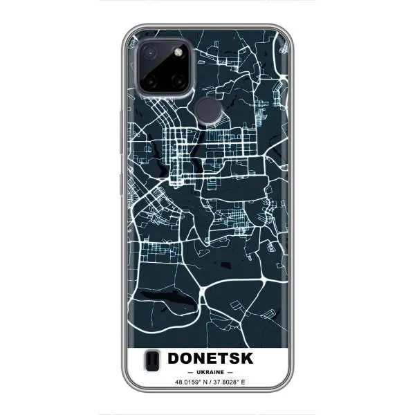 Чехол с принтом «Донецк» для Realme C12