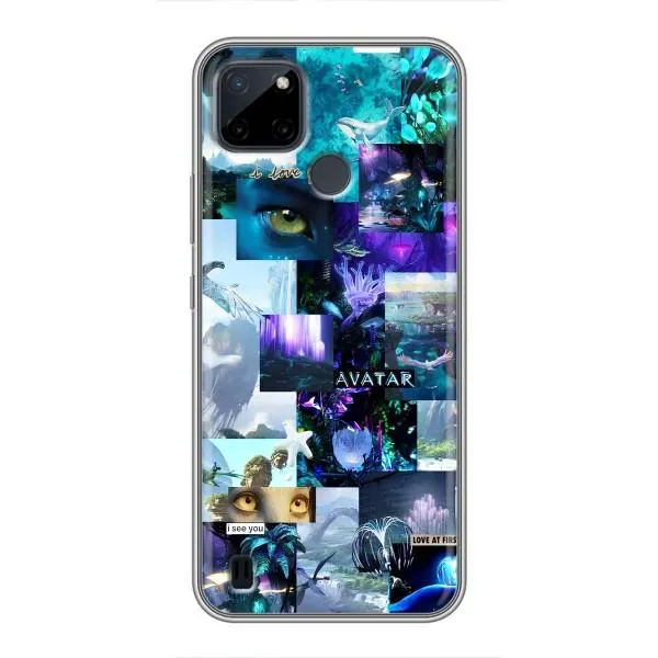 Чехол с принтом «коллаж Аватар» для Realme C12 Чехол с принтом «коллаж Аватар» для Realme C12