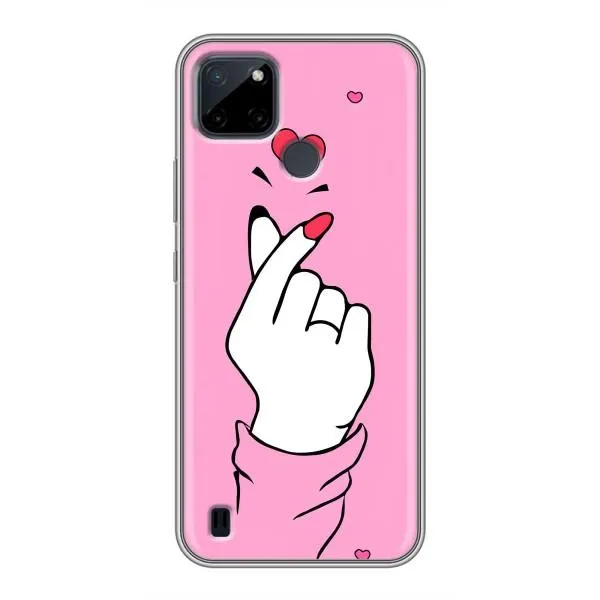 Чехол с принтом «Знак Love» для Realme C12