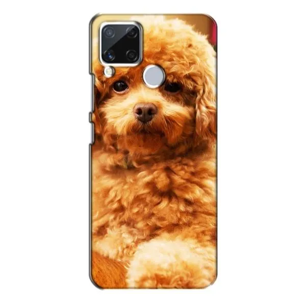 Чехол с принтом «Щенок Бишон» для Realme C15 Чехол с принтом «Щенок Бишон» для Realme C15