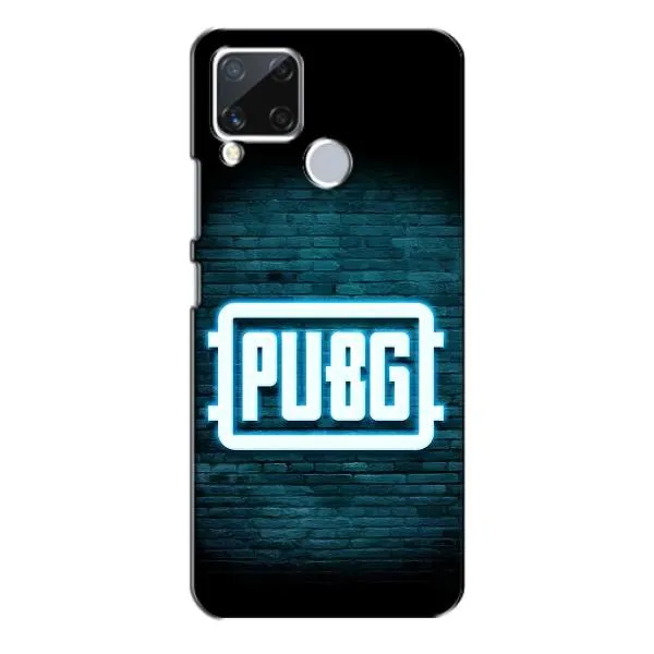 Чехол с принтом «Лого PUBG» для Realme C15