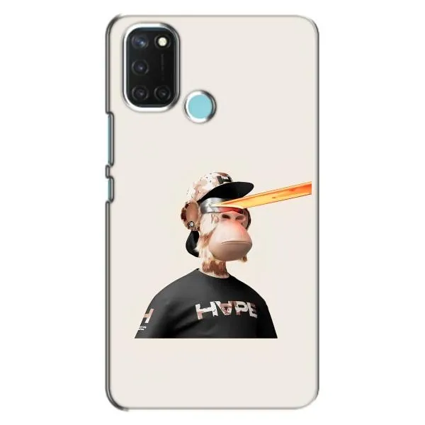 Чехол с принтом «обезьяна NFT в очках» для Realme C17 Чехол с принтом «обезьяна NFT в очках» для Realme C17