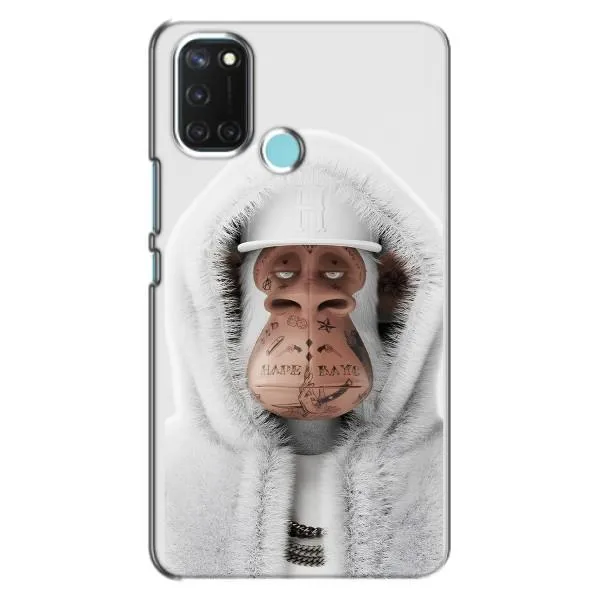 Чехол с принтом «обезьяна NFT в тату» для Realme C17 Чехол с принтом «обезьяна NFT в тату» для Realme C17