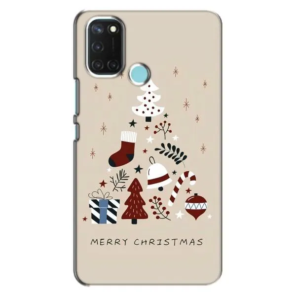 Чехол с принтом «Merry Christmas» для Realme C17