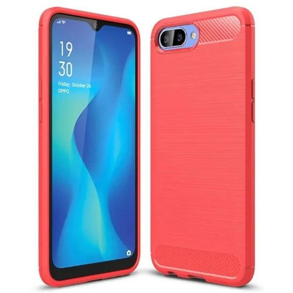 TPU чехол Slim Series для Realme C2 — Красный — фото 1 TPU чехол Slim Series для Realme C2 — Красный — фото 1