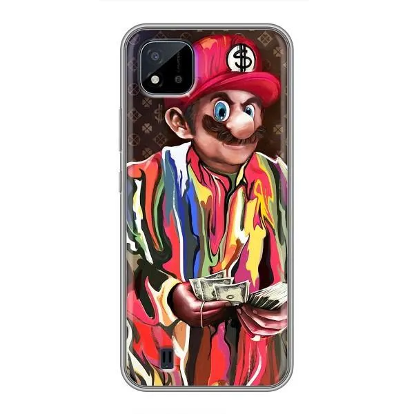 Чехол с принтом «Mario LV» для Realme C11 (2021) / C20