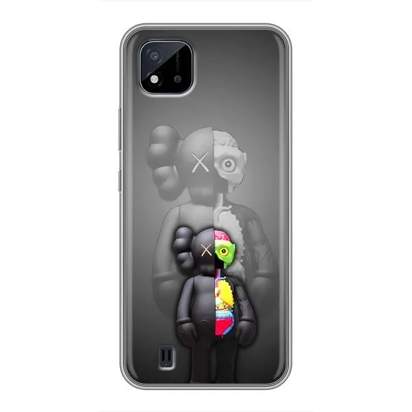 Чехол с принтом «Тело Bearbrick» для Realme C11 (2021) / C20