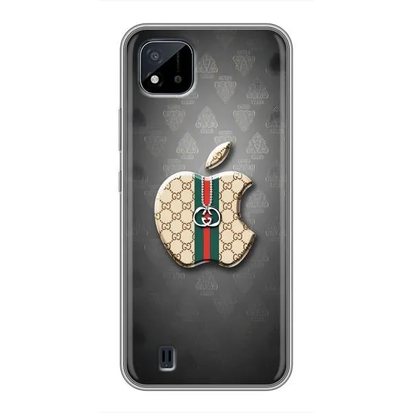 Чехол с принтом «Apple gucci» для Realme C11 (2021) / C20 Чехол с принтом «Apple gucci» для Realme C11 (2021) / C20