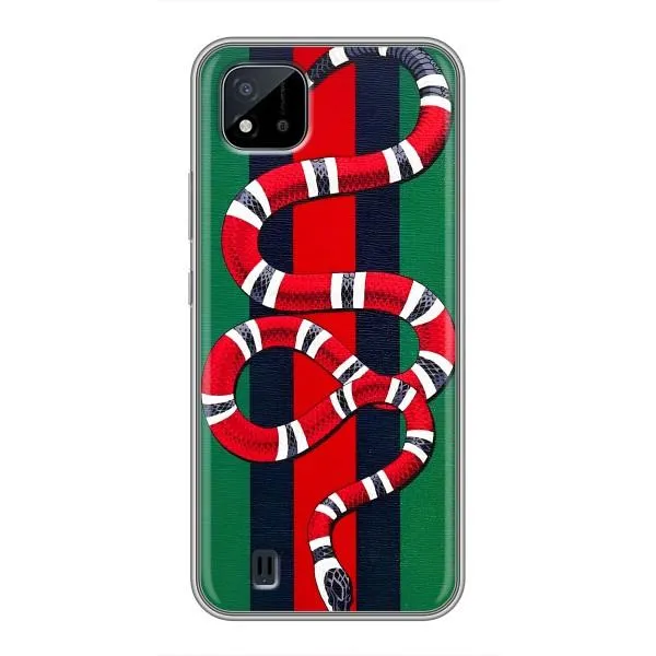 Чехол с принтом «Gucci змия» для Realme C11 (2021) / C20 Чехол с принтом «Gucci змия» для Realme C11 (2021) / C20