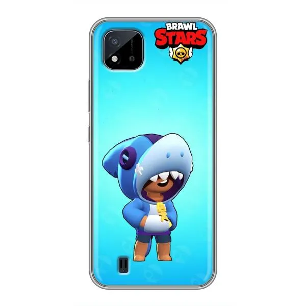 Чехол с принтом «Леон акула» для Realme C11 (2021) / C20 Чехол с принтом «Леон акула» для Realme C11 (2021) / C20